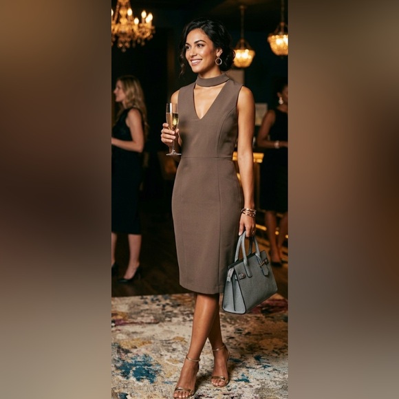 Pure Navy Dress